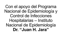 Programa Nacional de Epidemiología y Control de Infecciones Hospitalarias - Juan Jara